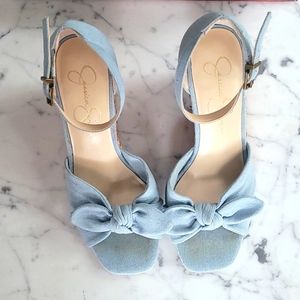 Jessica Simpson Deirah Basketweave Wedge Sandal